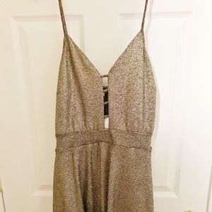 Charlotte Russe Gold Dress